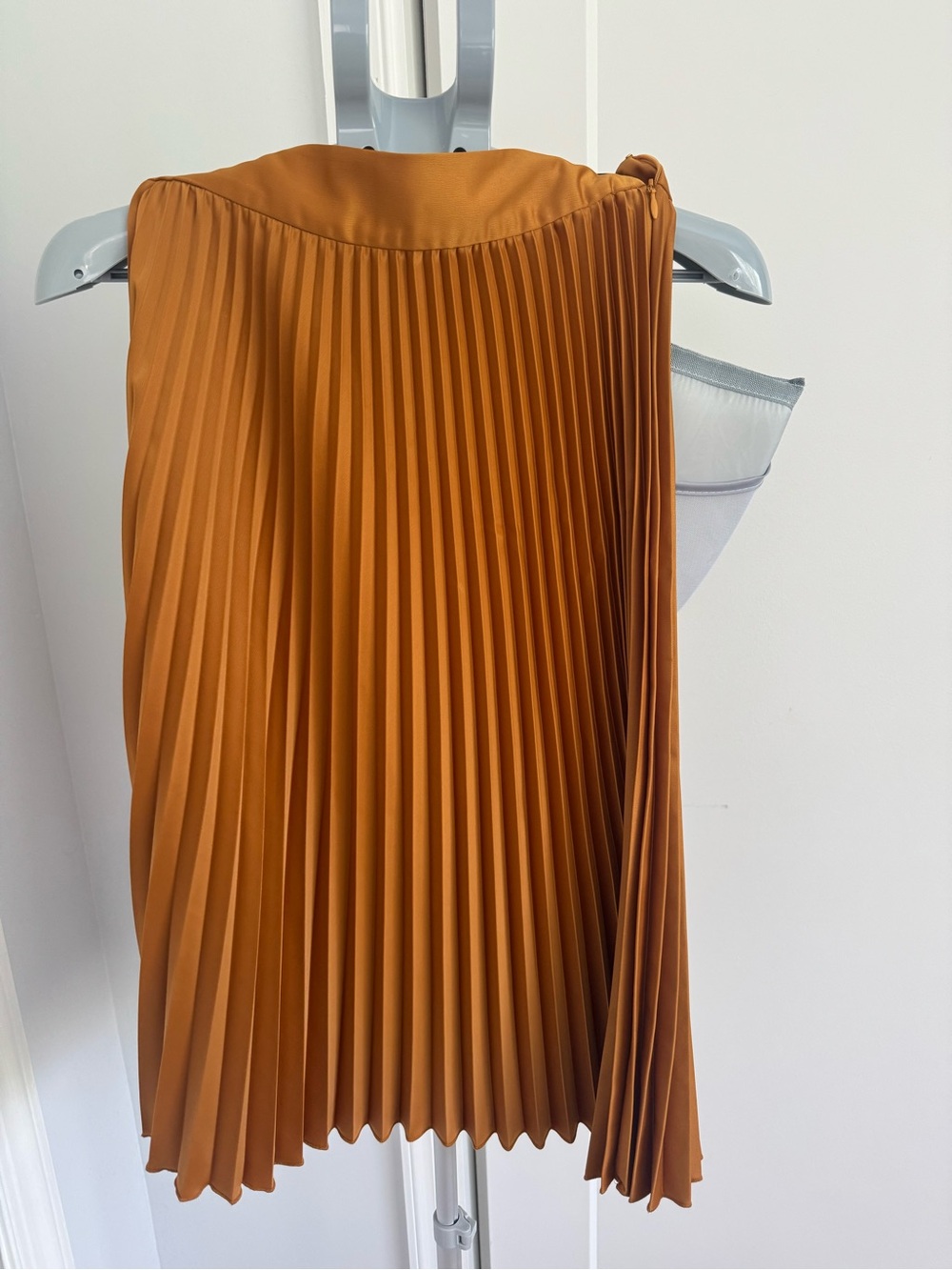 Pleated Midi Skirt